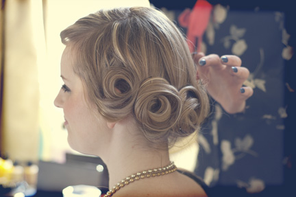 1920s hair and make up