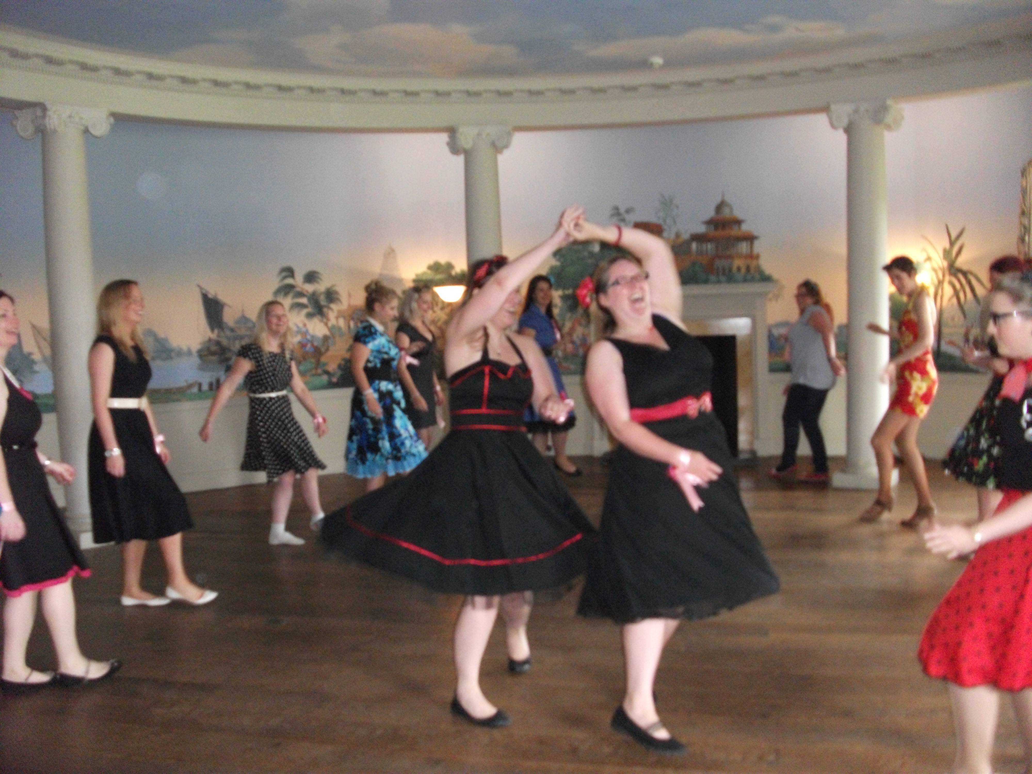 1950s dance class 