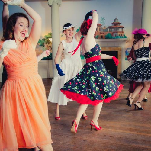 1950s dance class hen party